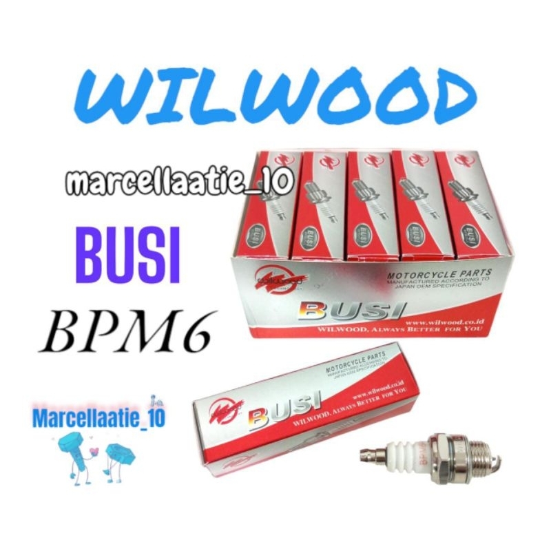 10 ชิ้น BPM6 MOTORCYCLE SPARK PLUG WILWOOD BPM6 BP6 BPM SPARK PLUG BP6 BEST WILWOOD SPARK PLUG