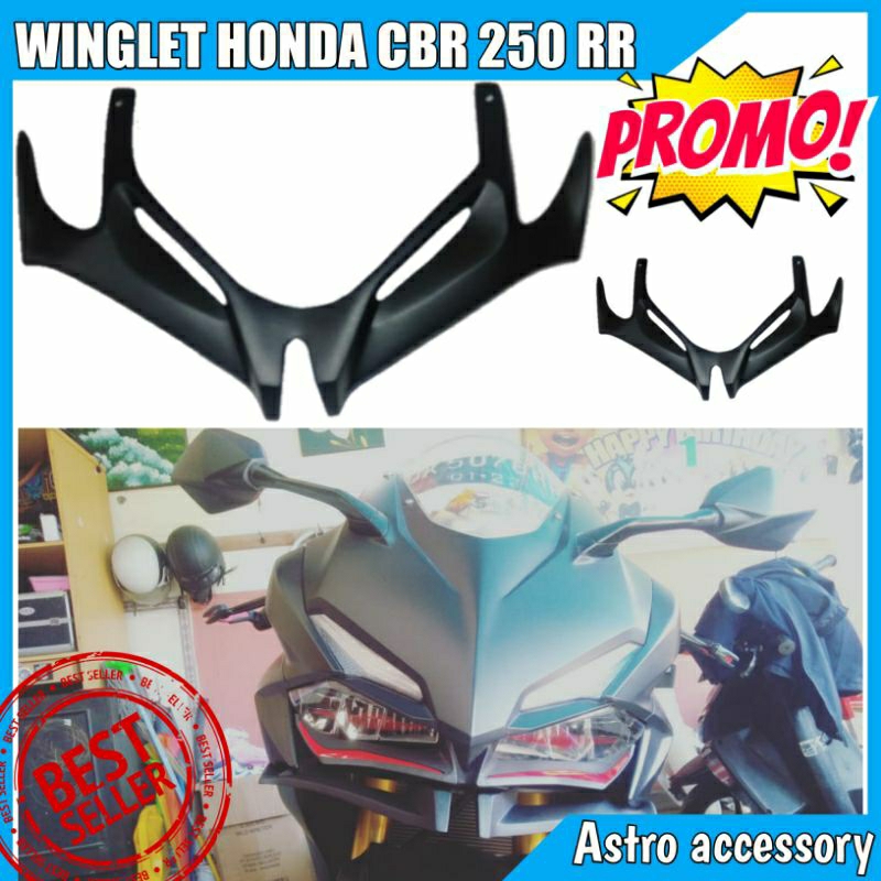 WINGLET CBR 250 RR / WINGLET HONDA CBR 250 RR / Winglet CBR 250 RR / Winglet cbr 250 rr / Winglet ho