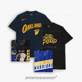 เสื้อยืด พิมพ์ลายบาสเก็ตบอล NBA GSW Golden State Warriors สําหรับผู้ชาย และผู้หญิง