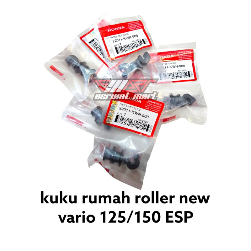 ROLLER PIECE HOUSE NAIL SET SLIDE ใหม่ VARIO 125/150 ESP 22011KWN900