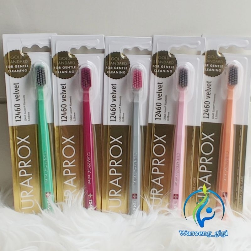 แปรงสีฟันกํามะหยี่ Curaprox 12460 / แปรงสีฟัน Curaprox 12460