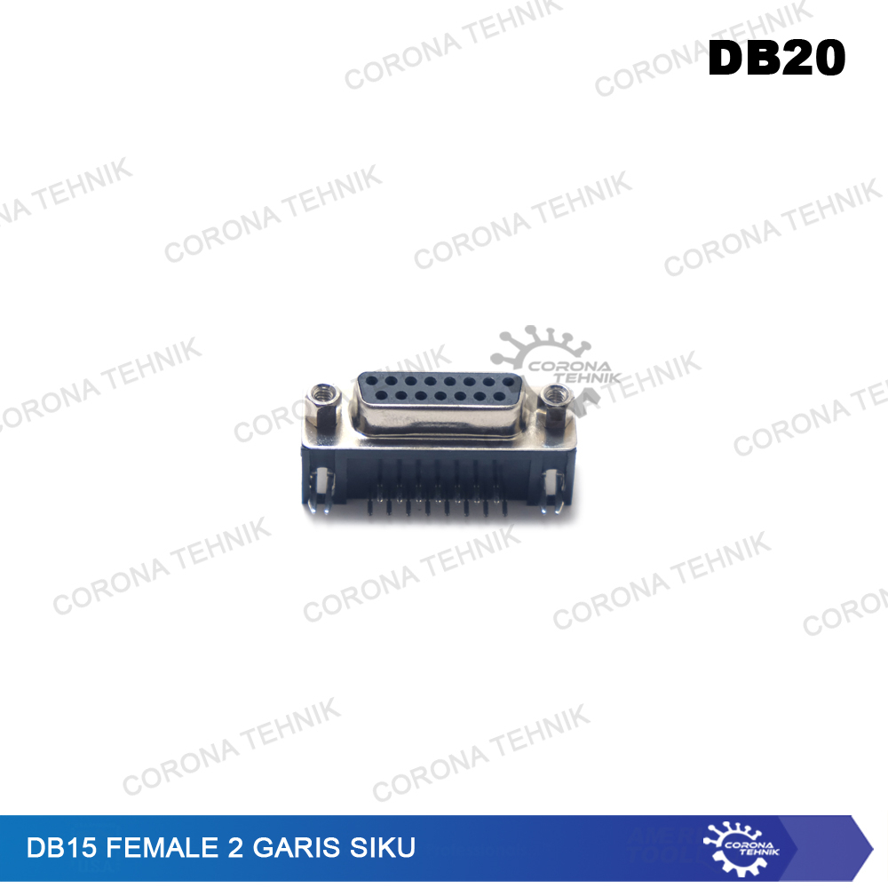 SIKU DB15 Female 2 Elbow Line DB20 Connector - Connector