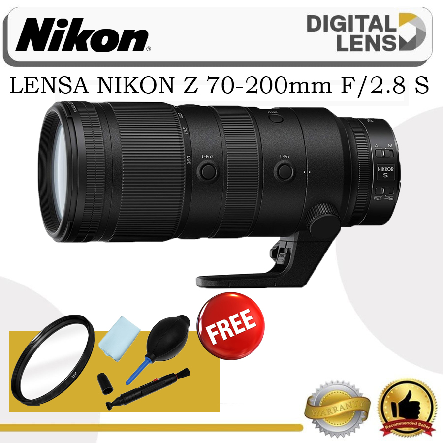 Nikon Z 70-200 มม. F/2.8 S. เลนส์