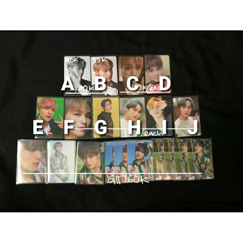 READY PC TAKE ALL haechan nct dream 127 อัลบั้ม photocard ไม่ใช่อย่างเป็นทางการ Dicon 102 101 selca 