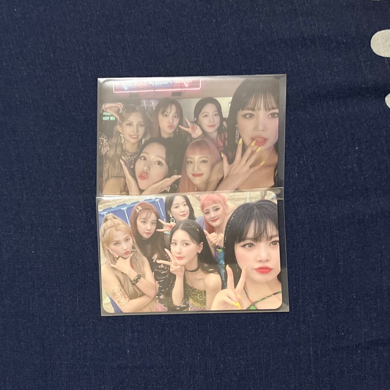 (G)I-DLE Dumdi-Dumdi Group Photocard OT6 ชุดกิเดิล