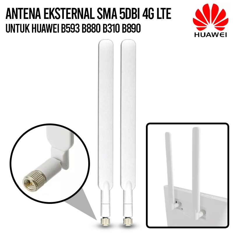 HUAWEI SMA 5DBI 4G LTE MODEM ANTENNA สําหรับ HUAWEI B593 B880 B310 B890