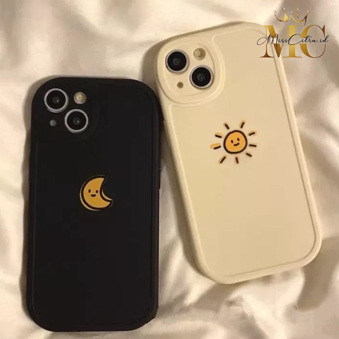 SS822 SS823 SOFTCASE SUN MOON MOTIF สําหรับ A20 A20S A21S A22 A30 A30S A32 A33 A34 A50 A50S A51 A53 