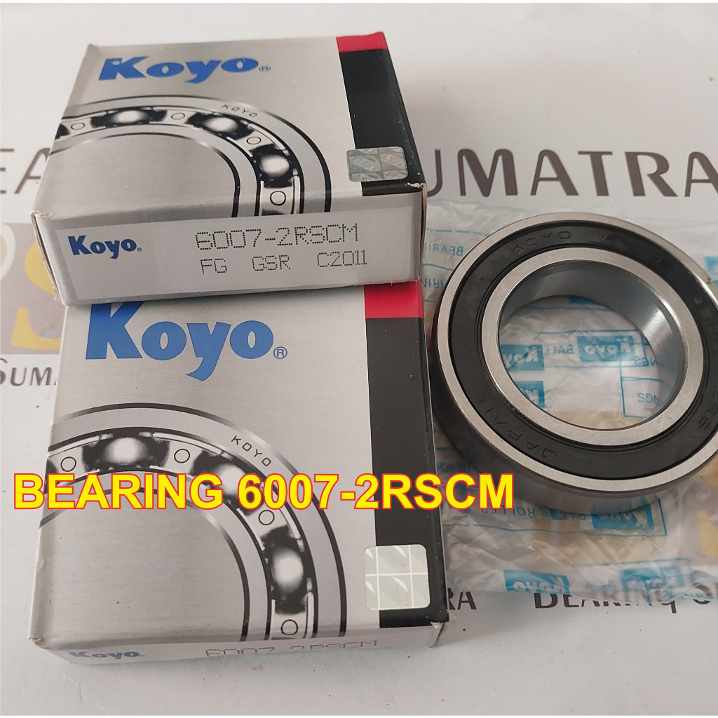 KOYO แบริ่ง 6007 2RSCM แบริ่งแบริ่ง 60072rs