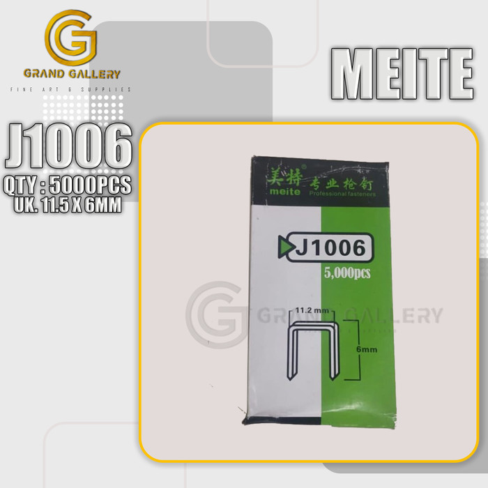 Meite - 1006J เนื้อหาของ STAPLES 5000 ชิ้น/STAPLES 1006 J/GUN TRACKER J1006