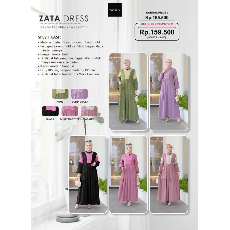 ZATA DRESS BY MORA FASHION