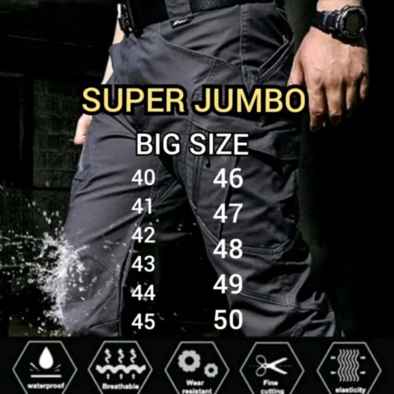 Big SIZE JUMBO SIZE เกี่ยวกับยุทธวิธีกลางแจ้ง / ผู้ชายพรีเมี่ยม