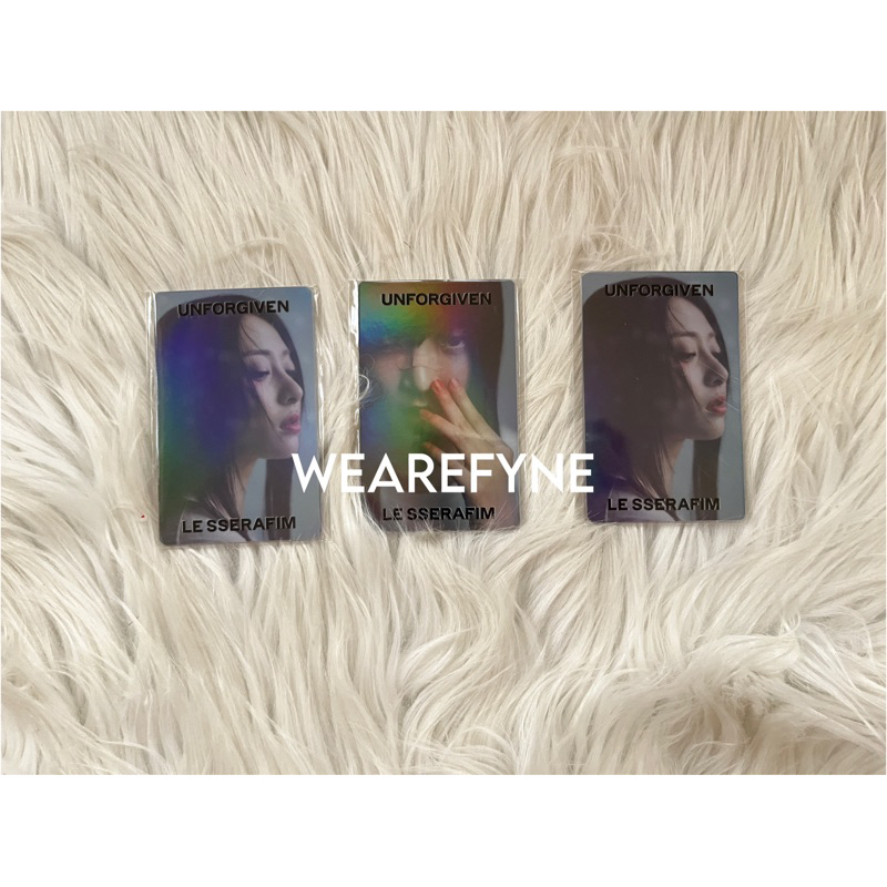 POB Unforgiven Web Weverse WV เวอร์ชัน Yunjin Eunchae Manchae - READ DESCRIPTION