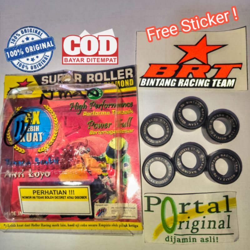 Roller BRT NMAX AEROX Lexi Xeon คาร์บูเรเตอร์ RC GT fazzio Mio Z M3 S 125 150 Freego X X-ride 6 7 8 