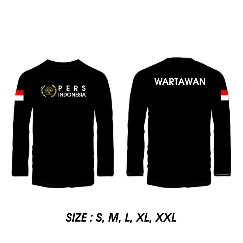JOURNALIST PERS INDONESIA JOURNALIST เสื้อยืด LONG-SLEEVED