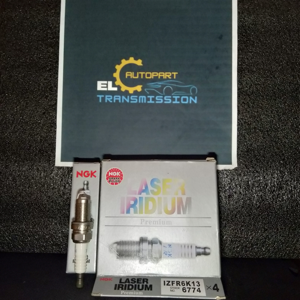 หัวเทียน NGK Laser Iridium IZFR6K13 Honda Jazz CRV BRV Freed City Stream