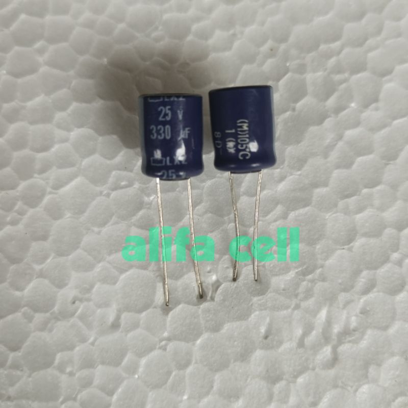 Elko 330uf 25v เอลโก้ 330uf 25v