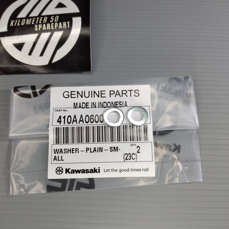 ต้นฉบับ KAWASAKI NINJA R RR ฝาครอบแม่เหล็กคลัทช์ BOLT แหวน 410AA0600