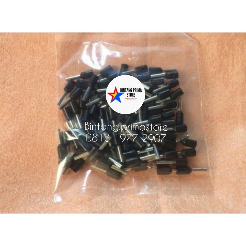 สาย Skun หรือ scun ferraules type e-1508 ขนาด 1.5mm สีดํา