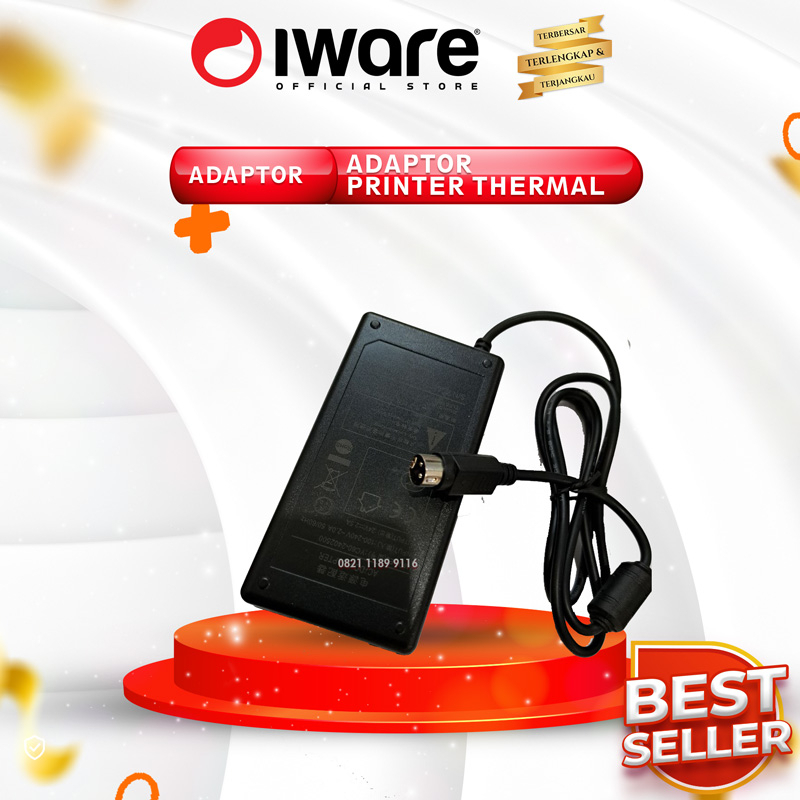 Xprinter Iware XP-420 XP-4601 อะแดปเตอร์เครื่องพิมพ์ความร้อน