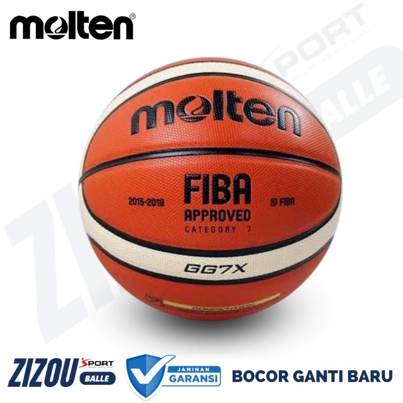 ORIGINAL MOLTEN BASKETBALL GG7X BG4500 BG5000 INDOOR-OUTDOOR SIZE 7
