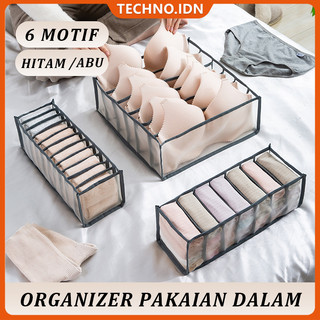 Penyelenggara Kotak Penyimpanan Celana Dalam Container/Storage Box Organizer Celana Dalam