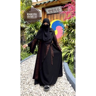 Khalifa BROWN 03 Limited edition abaya ชุดภูมิปัญญา