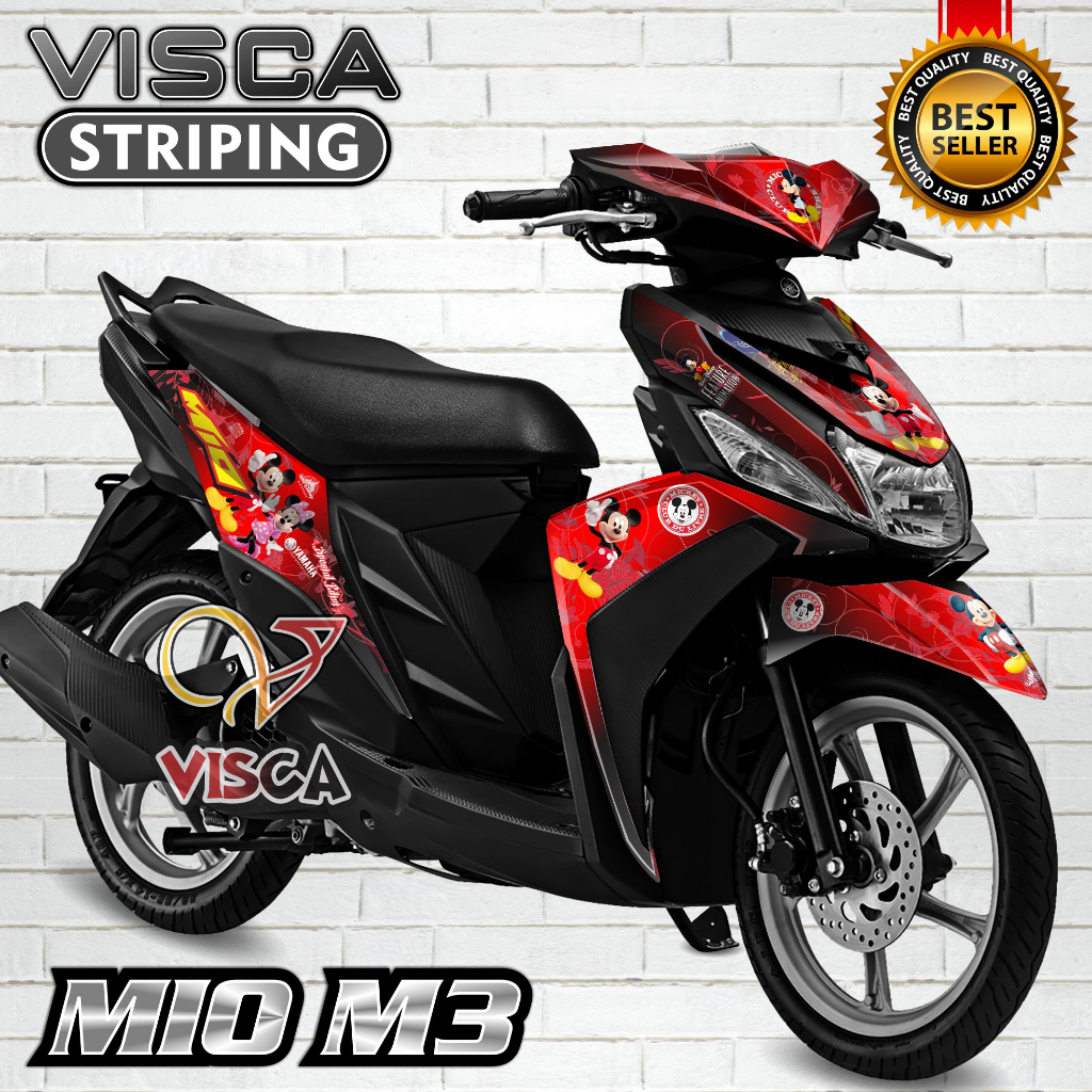 Decal Mio M3 Full Body - สติกเกอร์ Mio M3/Mio Z - Decal Mio M3/Mio Z Full Body - Striping Mio M3/Mio