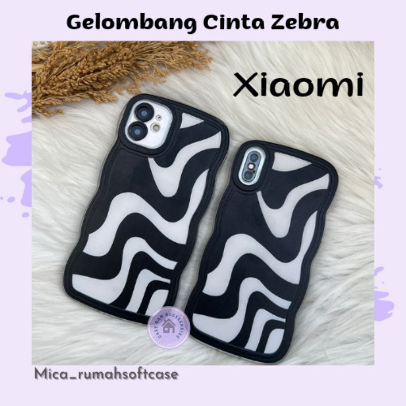 ZEBRA LOVE WAVE CASE REDMI 9A 9C 10 10A 10C NOTE 8 NOTE 8 PRO NOTE 9 NOTE 10/10S NOTE 10 PRO 4G NOTE