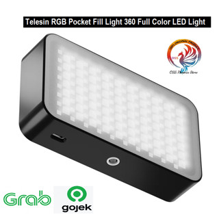 TELESIN ไฟ LED RGB 360 องศา พร้อม 3200mAh