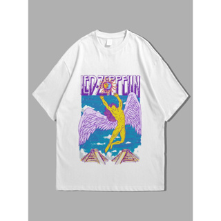 เสื้อยืด พิมพ์ลาย Led zeppelin สําหรับผู้ชาย