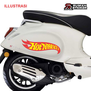 [rumahsticker] สติกเกอร์ Vespa Sogan Genio Uwinfly สําหรับติดตกแต่งรถยนต์ และรถจักรยานยนต์