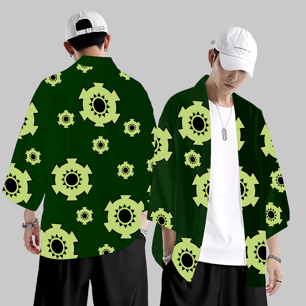 Kimono Haori ANIME JAPAN RORONOA ZORO WANO ONE PIECE