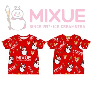 เสื้อยืด พิมพ์ลาย MIXUE สําหรับเด็ก