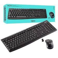 Logitech คีย์บอร์ดไร้สาย Combo และเมาส์ MK270r - รับประกันอย่างเป็นทางการ 1 ปี