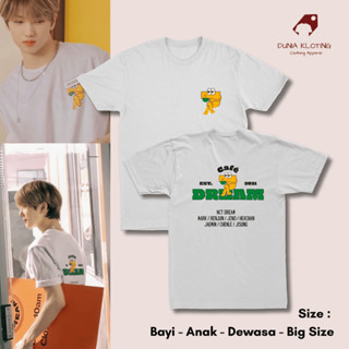 เสื้อยืด พิมพ์ลาย KPOP Boyband NCT Dream Cafe Premium 30s สไตล์เกาหลี สําหรับเด็กผู้ชาย