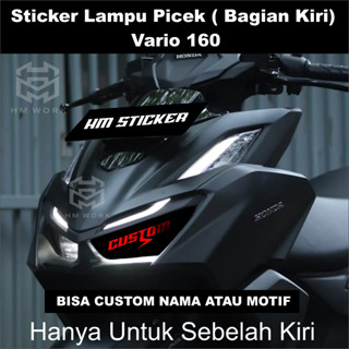 สติกเกอร์ PICEK Left CUSTOM VARIO 125 VARIO 150 VARIO160