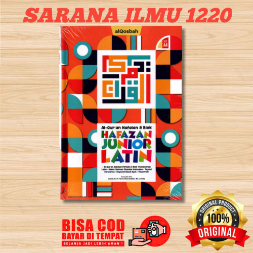 Quran Karim Memorization Latin Words Junior 8 Blocks A4 Size
