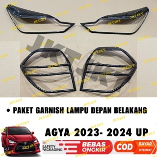 Agya 2023 2024 2025 GR SPORT โครเมี่ยม สีดํา คาร์บอน เคลือบเงา