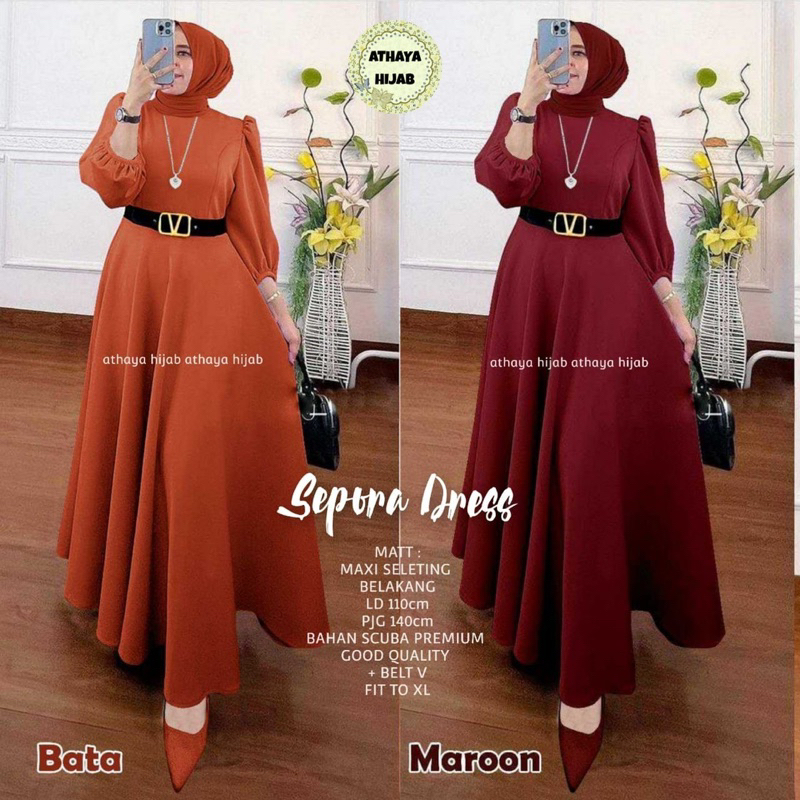 Sepora MAXY DRESS GAMIS BY ATHAYA 23003