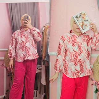 Ghalaxie เสื้อเชิ้ต + กางเกง