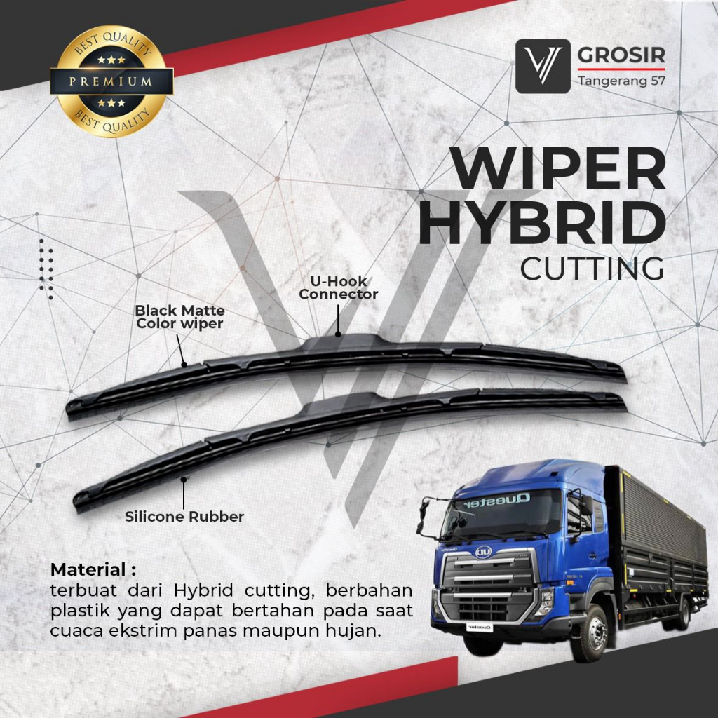 รถบรรทุก WIPER UD 3 QUESTER GWE 410 HYBRID 3 ชิ้น