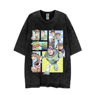 เสื้อยืด โอเวอร์ไซซ์ พิมพ์ลาย Toy Story 4th Style