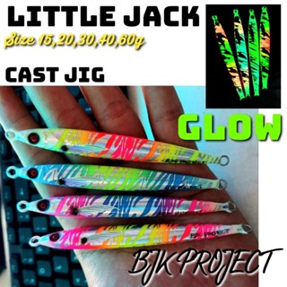 Jig JACKALL เหยื่อตกปลา โลหะ สีรุ้ง 15 กรัม s/d 60 กรัม