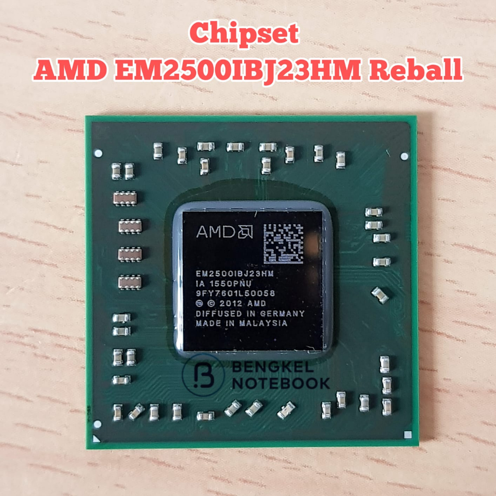 ชิปเซ็ต AMD EM2500ICJ23HM EM2500IBJ23HM EM2500 ทดสอบซ้ําบอล