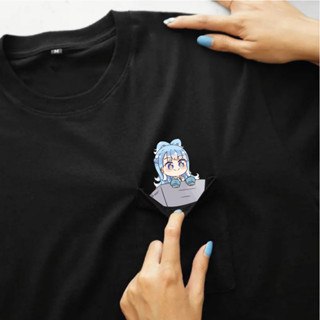 เสื้อยืด พิมพ์ลายอนิเมะ Vtuber Hololive ID Kobo Kanaeru สําหรับผู้ชาย