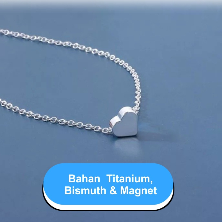 เครื่องประดับสร้อยคอผู้หญิง H58 Bib Statement Chain รุ่นจี้หัวใจ B15 Cool Koruo