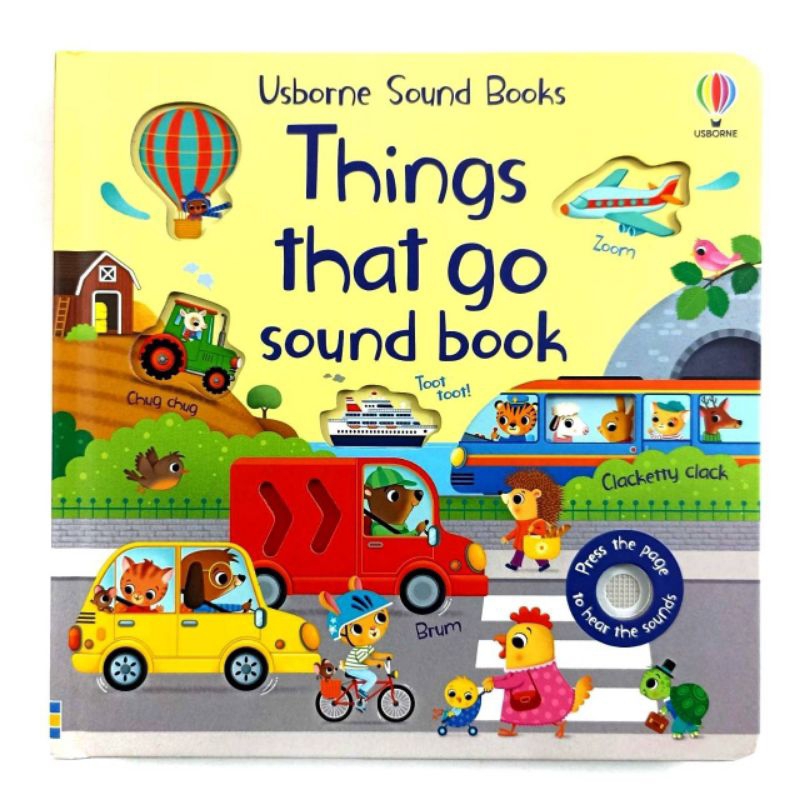 หนังสือเสียง Usborne Things That Go Sound Book