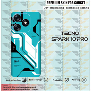 Garskin โทรศัพท์มือถือ TECNO SPARK 10 PRO LINE 2 ชิ้น