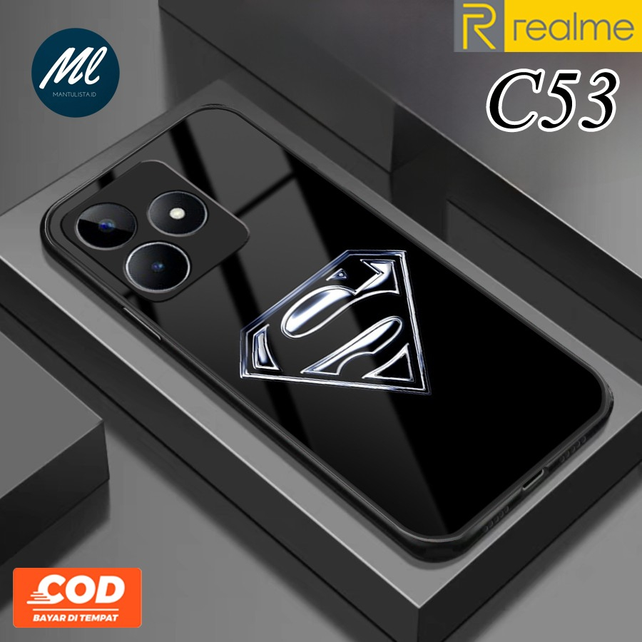 Realme C53 NFC Glass Softcase [SK48] - Realme C53 แก้ว softcase - Realme C53 Glitter Glass Softcase 