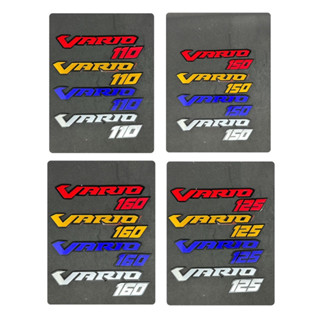 สัญลักษณ์อะคริลิค vario 110 vario 125 vario 150 vario 160 หนา 4 มม. ปลายคู่ 3 ม. ของแท้